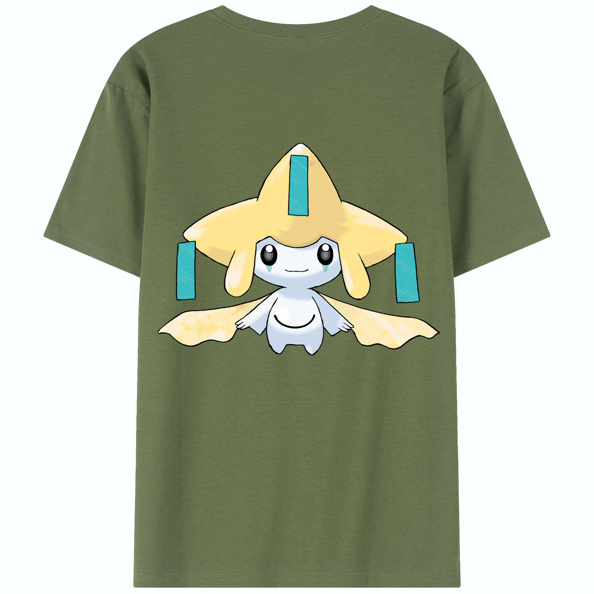 （画像用） ポケットモンスター Pokémon 綿100％半袖Tシャツ（背面プリント）